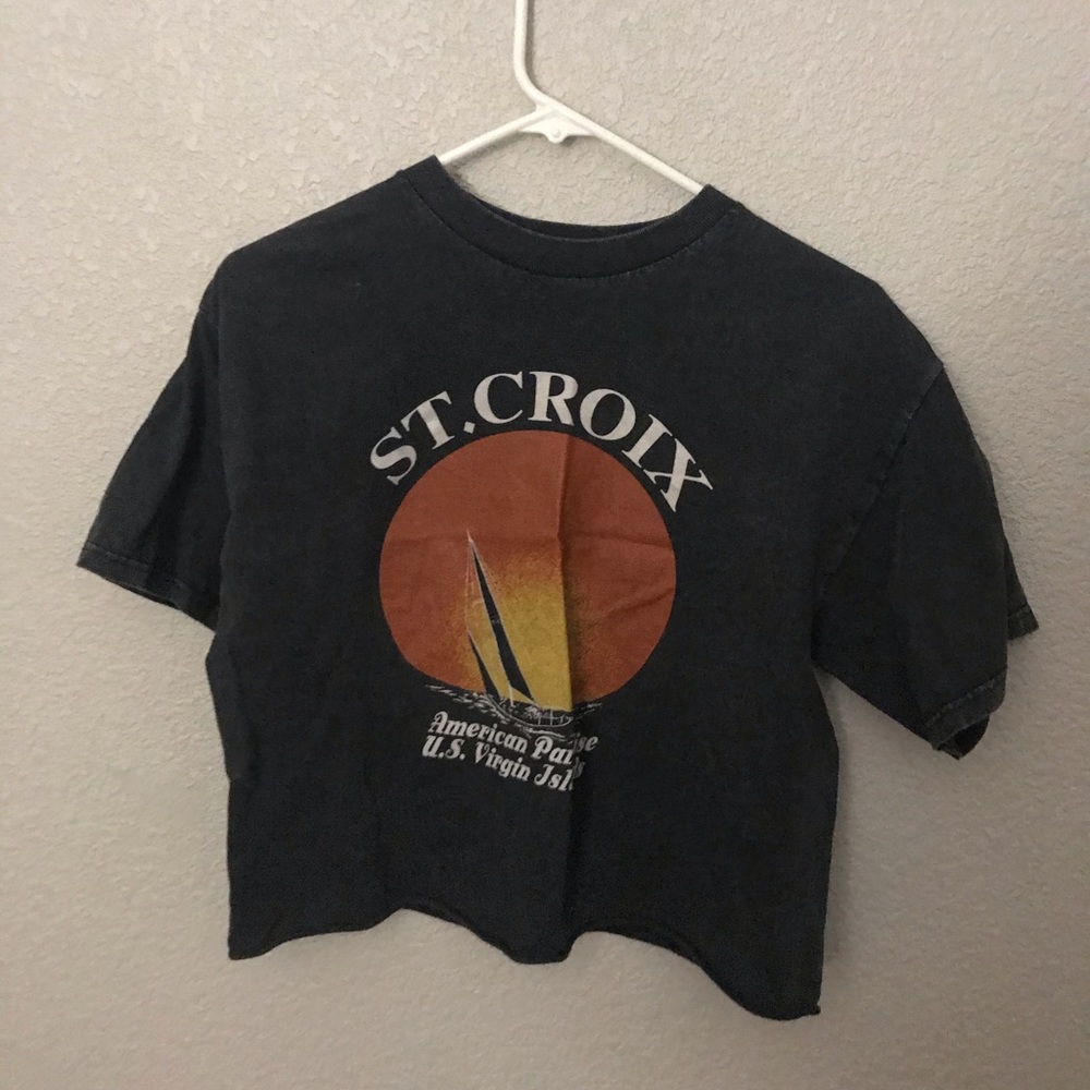 brandy melville cropped t-shirt